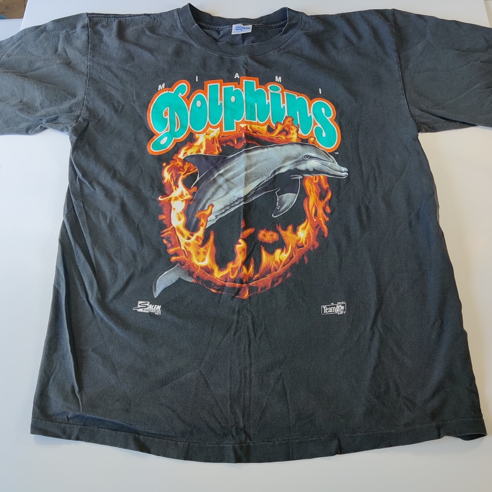 1992 Miami Dolphins Graphic Tee - Black